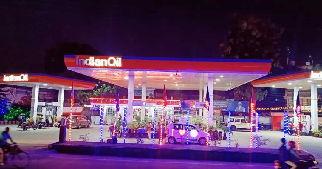 Petrol pump expansion in 2008-2009